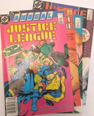 Justice League International #18-#20 & Justice League Annual #1 [DC, 1988]