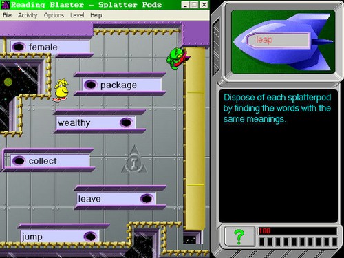 READING BLASTER INVASION WORD SNATCHERS +1Clk Windows 11 10 8 7 Vista XP Install - Picture 4 of 5