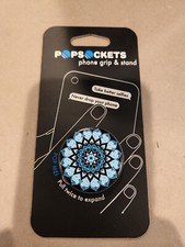NEW PopSockets Universal Cell Phone Collapsible Grip Stand Peace Sky Mandala