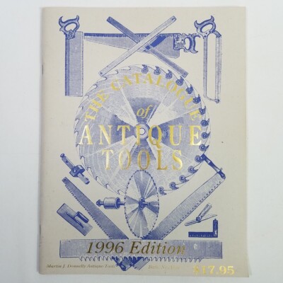 Catalogue of Antique Tools Martin J. Donnelly 1996 Level Plane Brace Wrench +