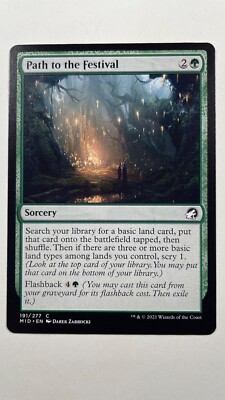 MTG Innistrad Midnight Hunt Path to the Festival 191/277 Magic the Gathering