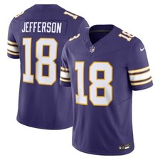 Minnesota Vikings Justin Jefferson Nike Purple Classic 2025 FUSE Limited Jersey