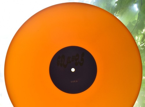 GRAVES EASY NOT EASY ORANGE COLOR VINYL LP RECORD INDIE ROCK - Picture 7 of 7