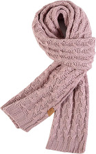 Women's Ribbed Knit Scarf Winter Warm Long Big Wrap Cashmere Wool Thick Large Ch