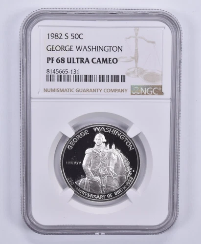 1982-S George Washington Commemorative Half Dollar PF68 UCAM NGC *5663
