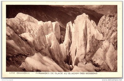74 CHAMONIX - Eispyramiden am Buckelgletscher