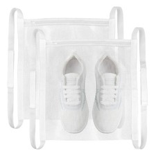 2 Pack Sneaker Dryer Bag 15.7x15.7 Inch Dry Net Bag for Dryer with Zipper