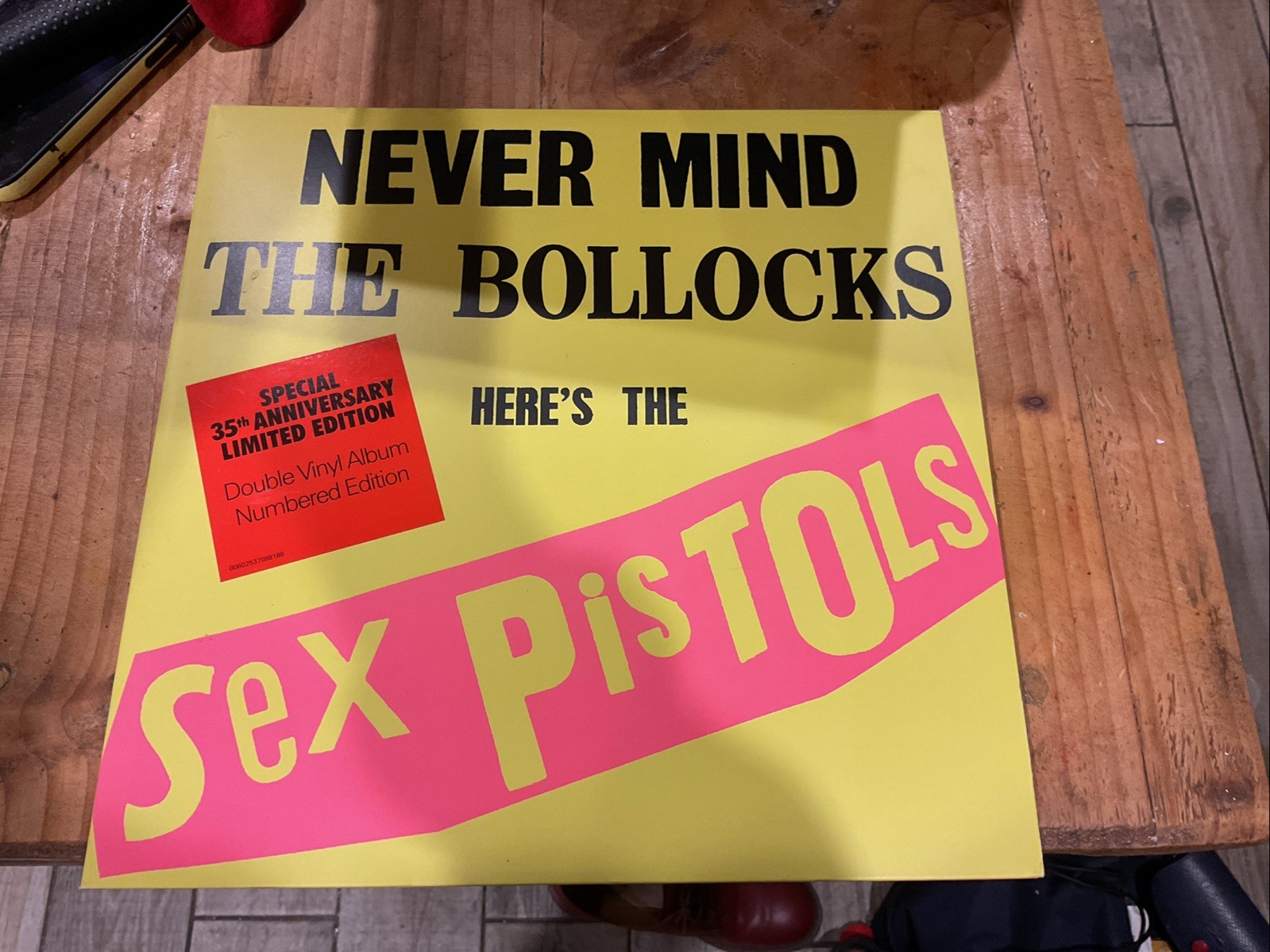 Never Mind the Bollocks Here's The Sex Pistols 35th Anniversary LP 2012 Numbered