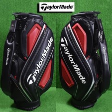  Unused TaylorMade 9.5-inch Black/Red cart bag golf caddy bag rare japan used
