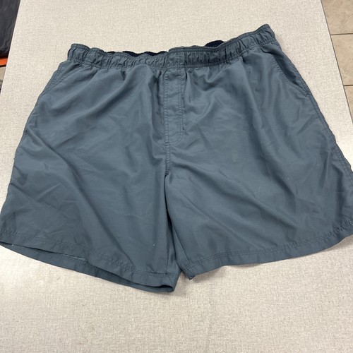 FADED GLORY SWIMWEAR GRAY WITH NavyNET LINING Size XL (40-42) - Picture 1 of 6