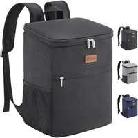 KüHlrucksack 21L Isoliert FüR Picknick, Strand, Camping, Bbq