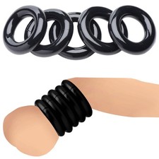 Master Series Ring Master Custom Ball Stretcher Kit | 5 Stretchy Silicone Rings