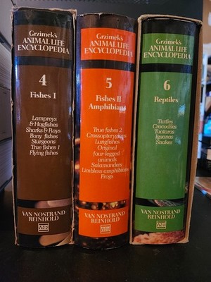 Grzimek's Animal Life Encyclopedia - Complete 13 Volume Set c