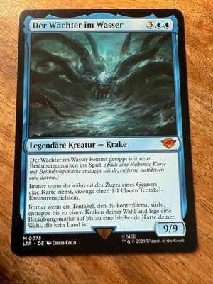 Der Wächter im Wasser / The Watcher in the Water - LOTR - NM - DE - MTG - Magic