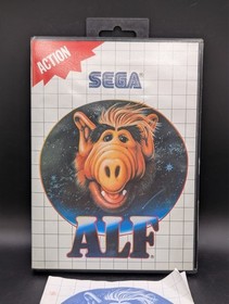 SEGA ALF (Sega Master System, 1989) CIB Complete With Manual Great Shape Tested