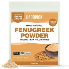 Fenugreek Powder 397g Non-GMO Gluten-Free Raw Methi Seeds from India Cooking