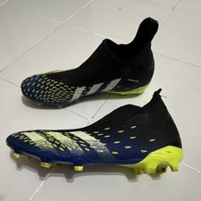 adidas Mens Slip-On Laceless Soccer Cleats Lo...