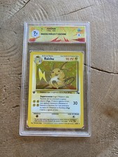 Raichu Holo 1 Edizione - GRAAD 7.5