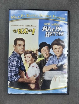 Ma & Pa Kettle Double Feature (The Egg and I / Ma & Pa Kettle) DVDs