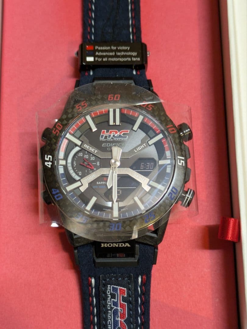 Casio EDIFICE Honda Racing ECB-2000HR-1AJR Analog-Digital
