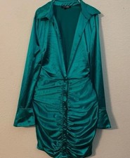 Fashion Nova Satin Mini Dress