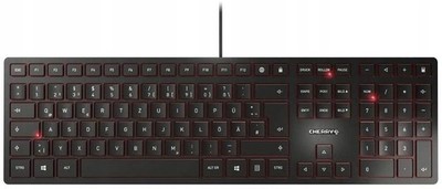CHERRY KC 6000 KABELGEBUNDENE MEMBRANTASTATUR mit deutschem Tastenlayout