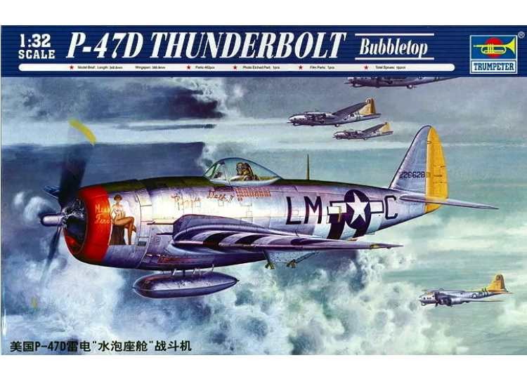Trumpeter TP02263 1/32 - P-47D Thunderbolt Bubbletop