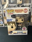 New ListingFunko Pop! #829 Stranger Things Steve Baskin-Robins Exclusive With Protector