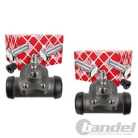2X febi bilstein Radbremszylinder Passend FüR Opel Ascona Kadett Manta Rekord