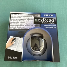 Carson DR-300 ezRead Electronic Reading Aid Digital Magnifier TV Output