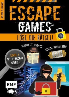 Escape Games Level 1 (orange)   Löse die Rätsel!   10 Escape Games ab der 3. ...