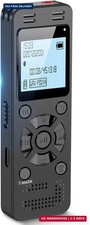 128GB Digital Voice Recorder for Lectures Meetings - 9296 Hours Voice Acti