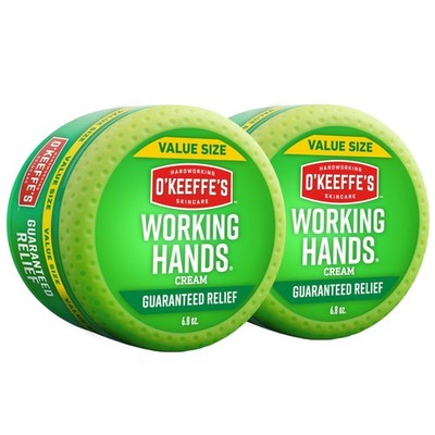 Working Hands Hand Cream for Extreme Dryness - 6.8 oz Value Size Jar (2 Pack)...