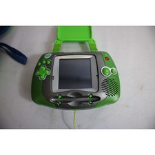 Lot Untested: Leap Frog Leapster Learning Game System Green with Carrying Case