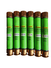 Bussman Fusetron FRS-R-30 Dual-Element Time-Delay Fuse Lot of 6  195 