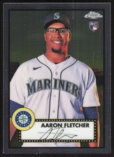 2021 Topps Chrome Platinum Anniversary #112 Aaron Fletcher Rookie
