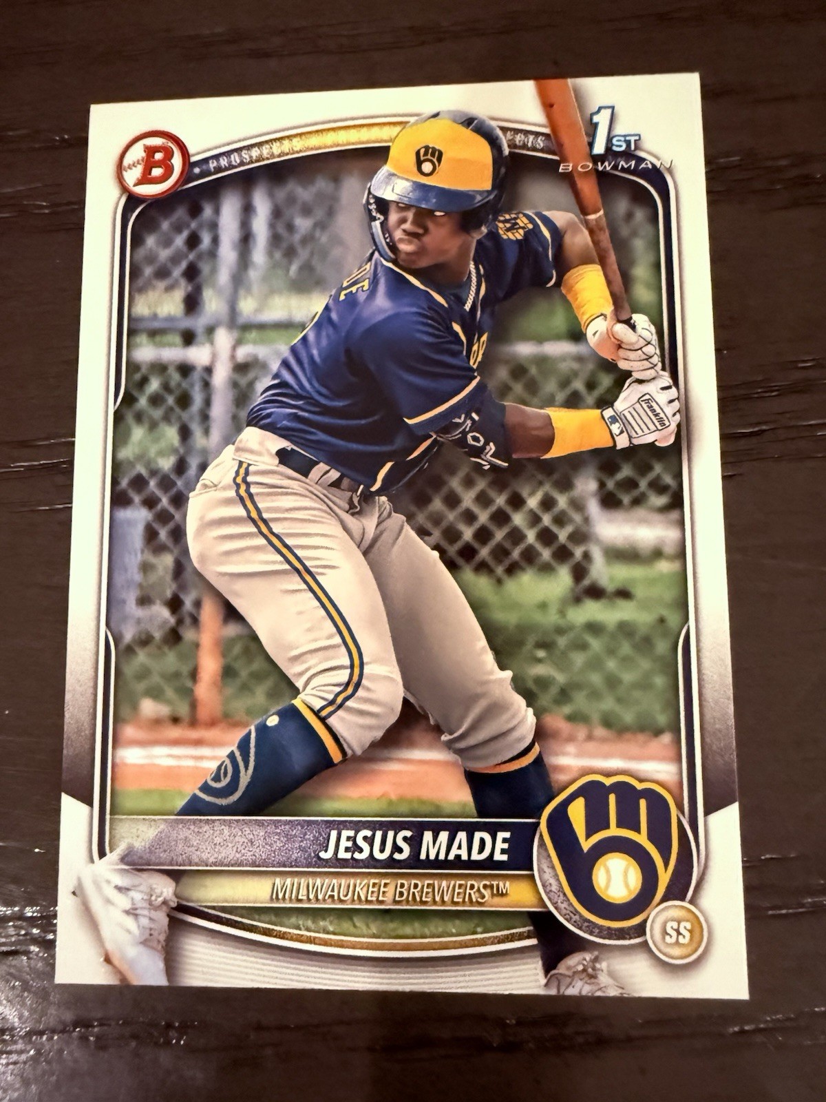 2025 Jesus Made Bowman 1st RC BP-66 Paper Base