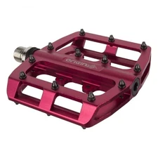 Origin8 Rascal Platform Pedals, 9/16", Red