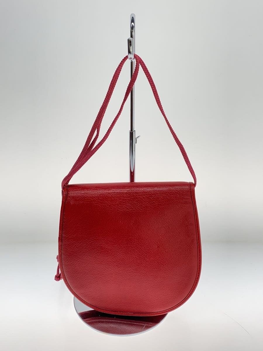 BORSA A TRACOLLA YVES SAINT LAURENT PELLE ROSSA USATA