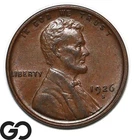1926-S Lincoln Cent Wheat Penny, Tough In MS, Choice Unc Better Date!