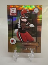 2021 Panini Donruss Elite 2001 Elite Nick Chubb Gold /10 #10