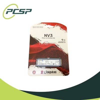 Kingston NV3 1TB M.2 NVMe SSD Gen4x4 SNV3S/1000G PCIe 4.0 6000MB/s