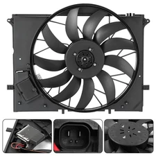 Radiator Cooling Fan Assembly 2205000193 For 2000-2006 MERCEDES-BENZ S430 S500