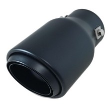 Auspuff Spitze Blende Rohr Endschalldämpfer schwarz für Nissan Navara Murano Pathfinder