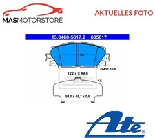 SATZ BREMSBELÄGE BREMSKLÖTZE VORNE ATE 130460-56172 A FÜR TOYOTA PRIUS 1.8L