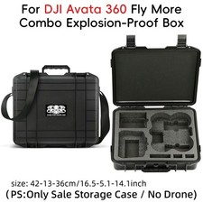 Shoulder Bag Storage Travel Case for DJI Avata 360 Fly More Combo RC 2 Drone Set