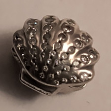 Pandora Muschel Charm 925 Sterlingsilber