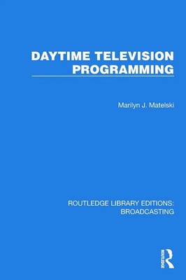 Daytime Television Programming Marilyn J. Matelski Taschenbuch Englisch 2025