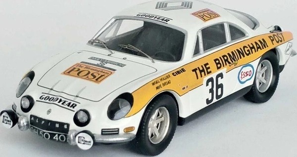 Trofeu - RENAULT-ALPINE A110 #36 Rac Rallye 1971 N.Hollier / M.Broad - 1/43 -...-image