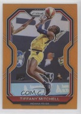 2021 Panini Prizm WNBA Orange Prizm 17/50 Tiffany Mitchell #74 07mp